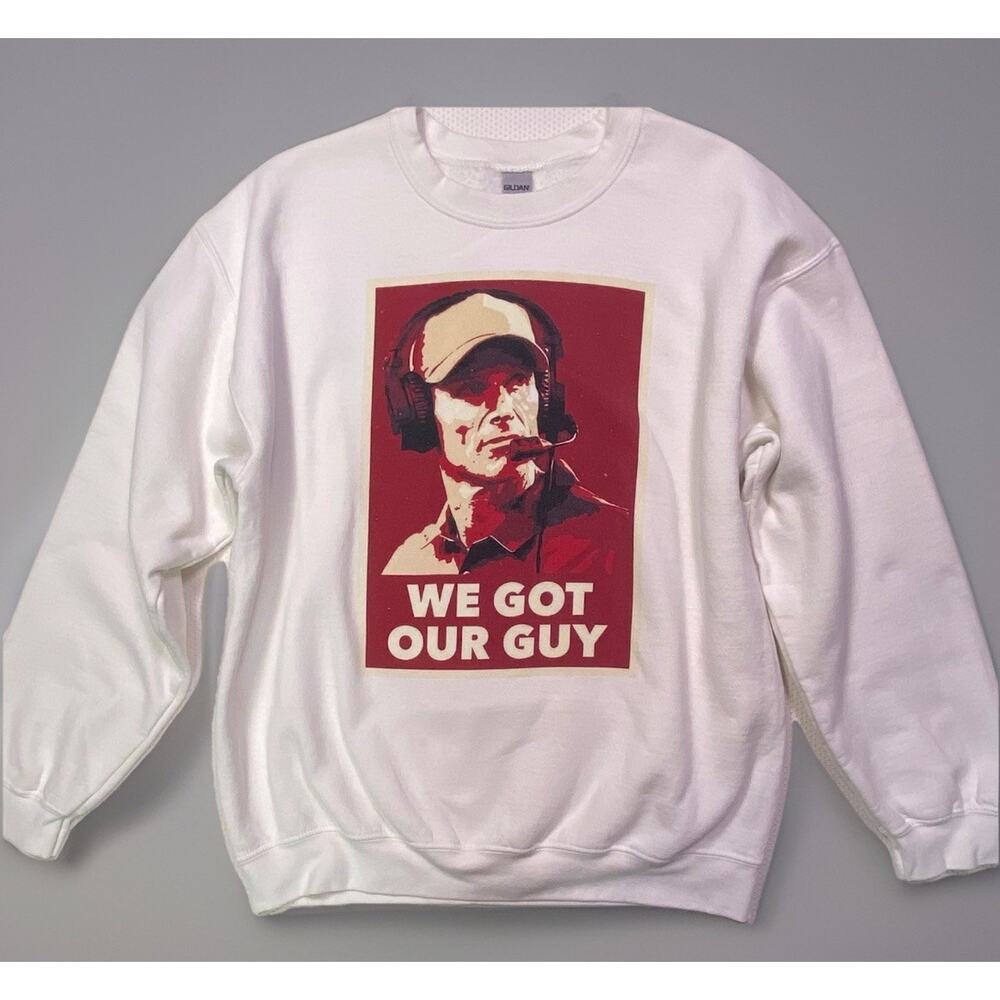 Brent Venables OU‎ Football Coach University Of Oklahoma Sooners Sweatshirt LG